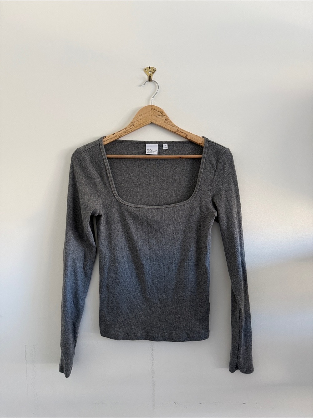 TNA Homestretch Ribbed Long-sleeve Shirt - Size M